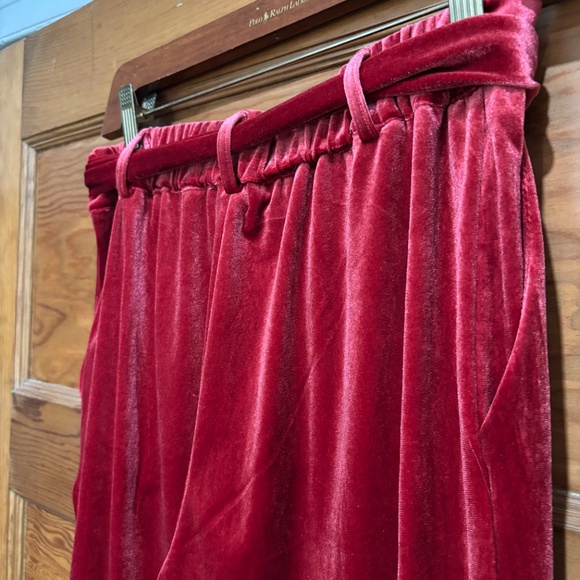 WOMENS VELVET PANTS - Picture 6 of 9